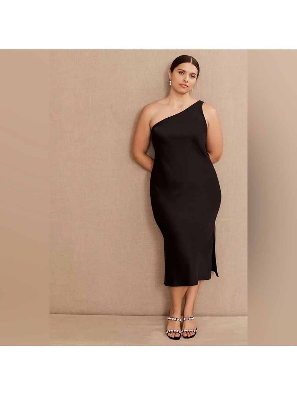 BHLDN Audrie One Shoulder Dress Size US 20W
